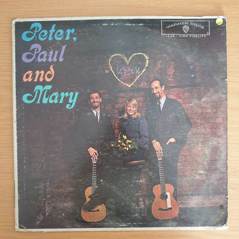 Peter, Paul And Mary  Peter, Paul And Mary  Vinyl LP Record (VG+)
