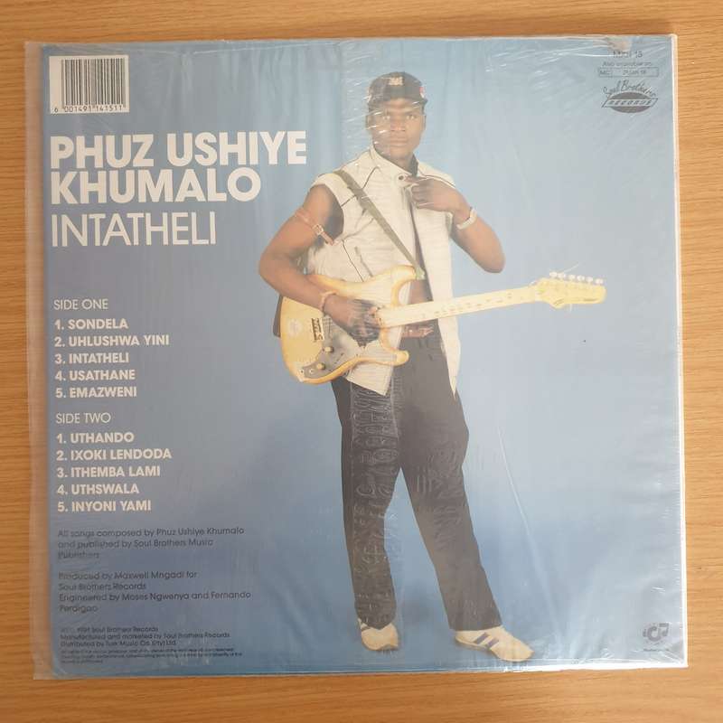 Phuz'ushiye Khumalo  Intatheli -  Vinyl LP Record - Sealed (D)