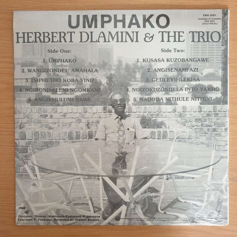 Herbert Dlamini & The Trio - Umphako  -  Vinyl LP Record - Sealed