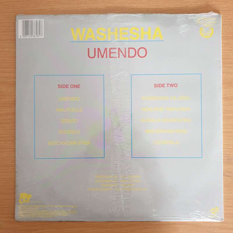 Washesha  Umendo  -  Vinyl LP Record - Sealed