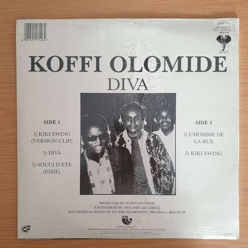 Koffi Olomide  Diva -  Vinyl LP Record - Sealed