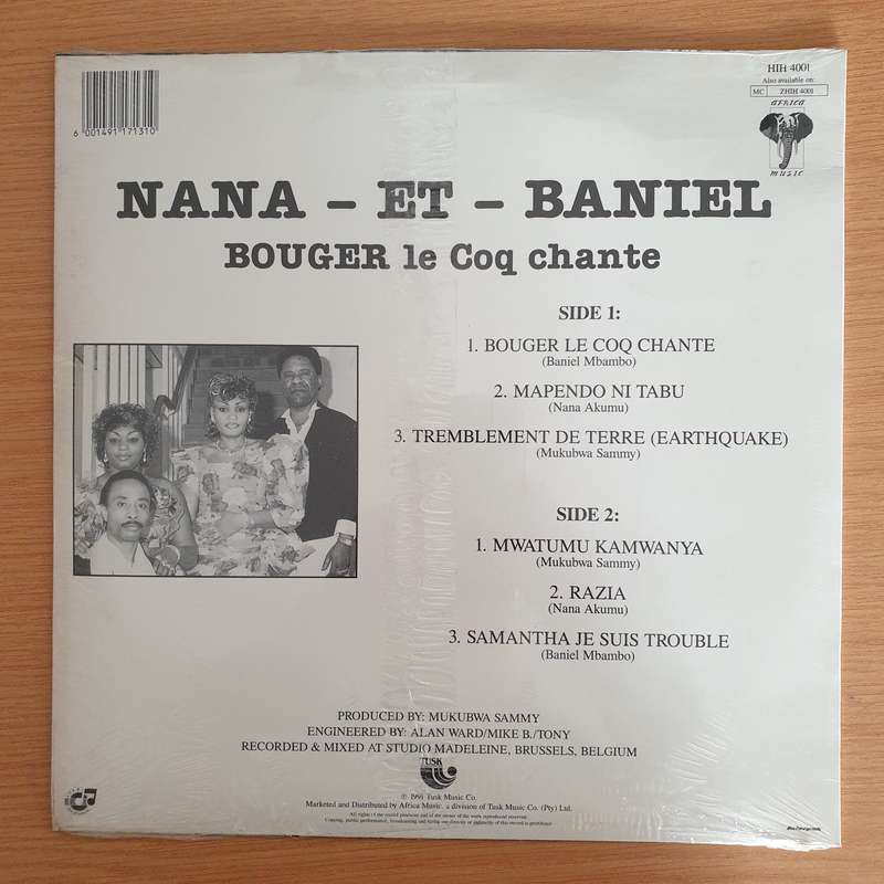 Nana Et Baniel  Bouger Le Coq Chante -  Vinyl LP Record - Sealed