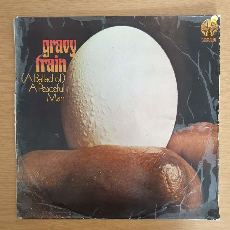 Gravy Train  (A Ballad Of) A Peaceful Man - Vinyl LP Record  (G+)