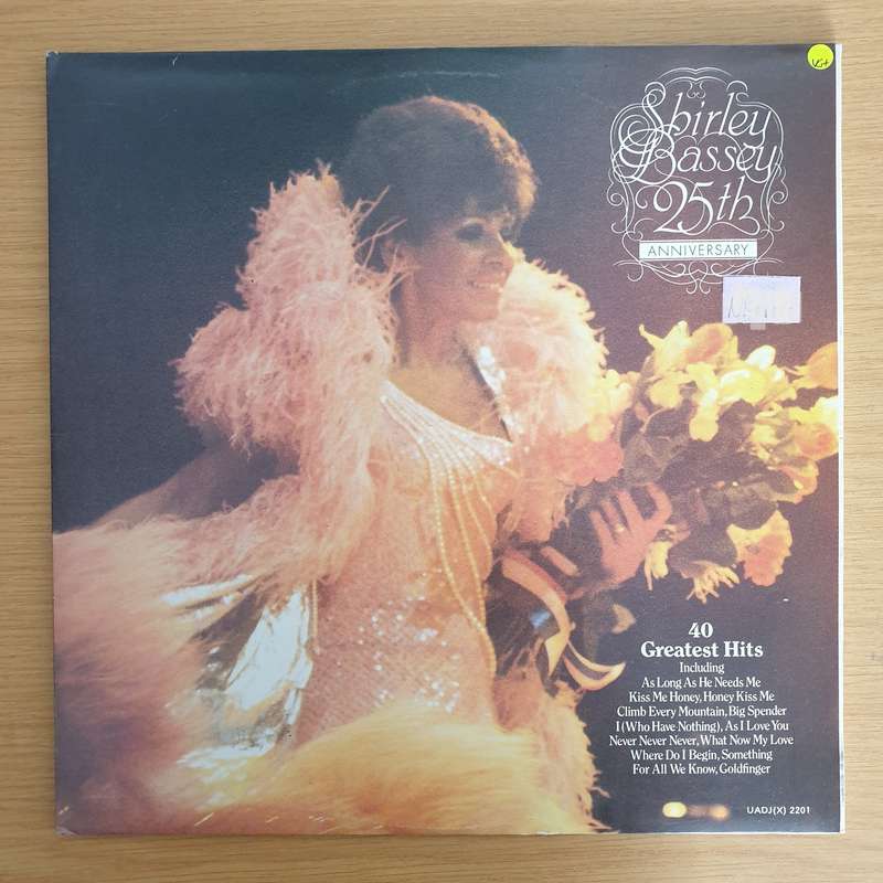 Shirley Bassey  25th Anniversary Album - Double Vinyl LP Record (VG+)
