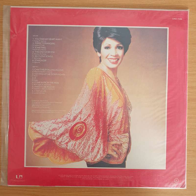 Shirley Bassey  You Take My Heart Away - Vinyl LP Record (VG+)