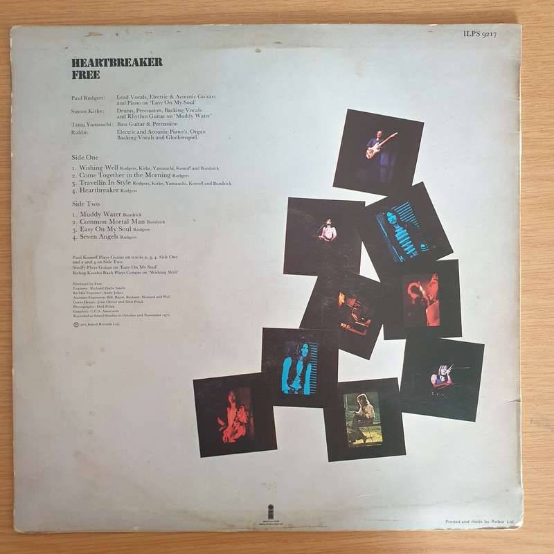 Free  Heartbreaker -  Vinyl LP Record - Very-Good+ Quality (VG+)