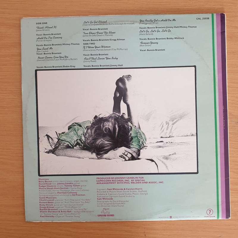 Bonnie Bramlett  Lady's Choice - Vinyl LP Record (VG+)