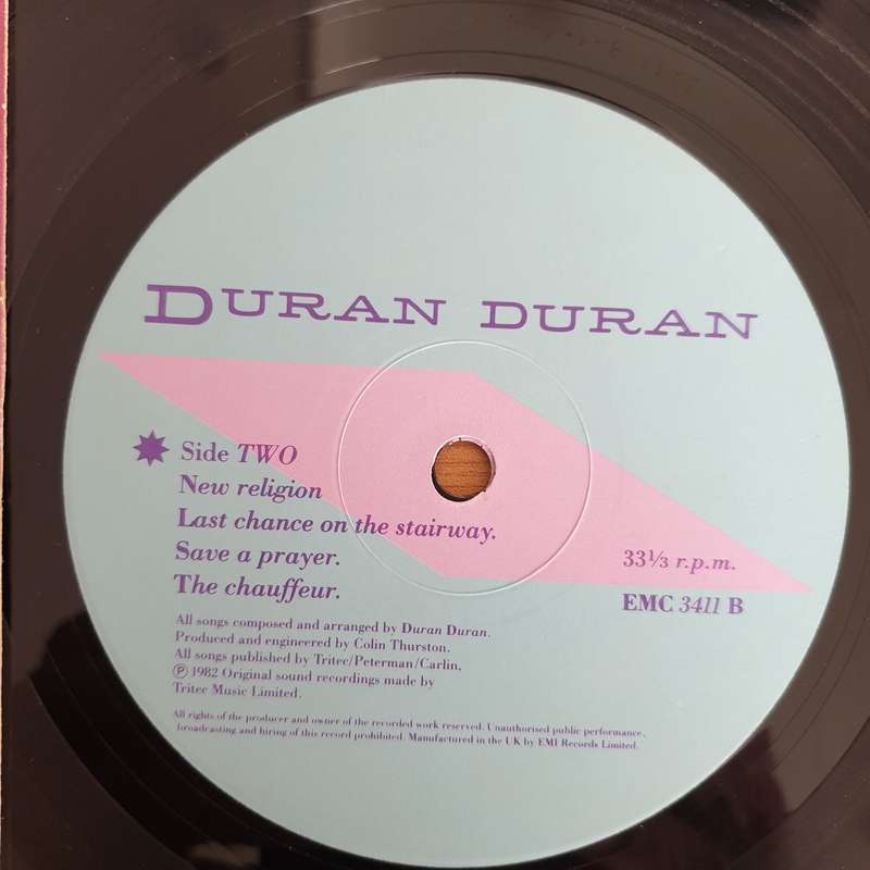 Duran Duran  Rio (UK) - Vinyl LP Record (VG)