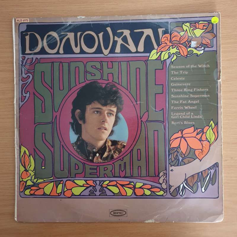 Donovan  Sunshine Superman - Vinyl LP Record (VG)