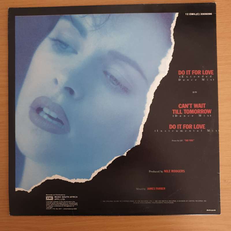 Sheena Easton  Do It For Love - Vinyl LP Record (VG+)