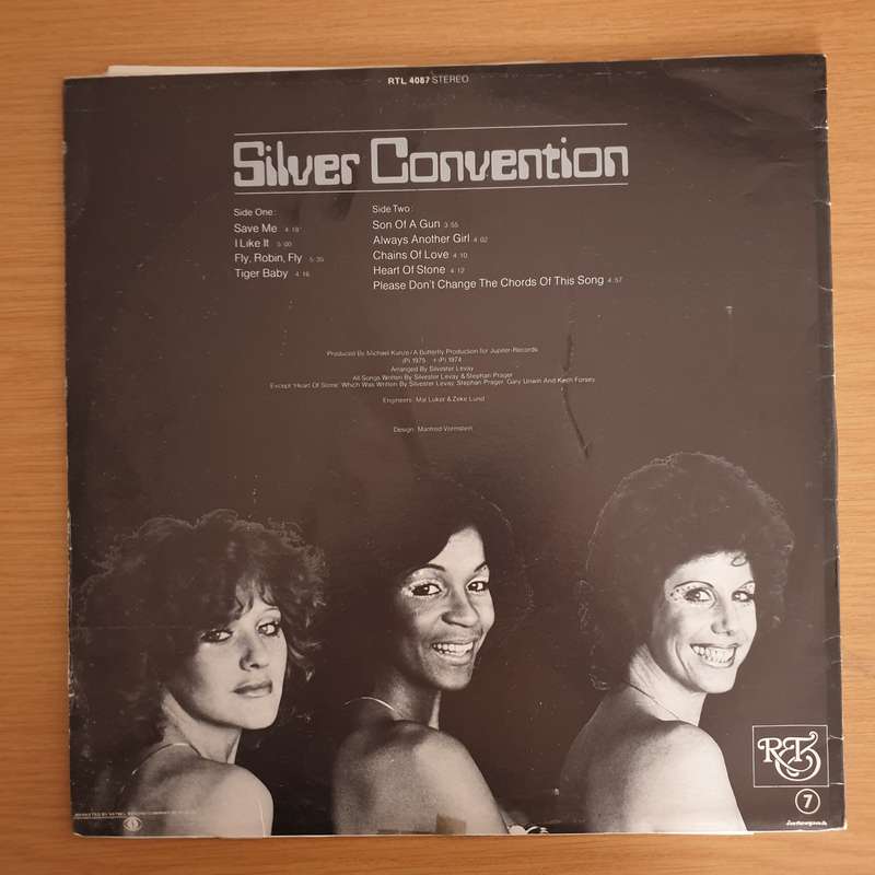 Silver Convention - Save Me - Vinyl LP Record (VG-)