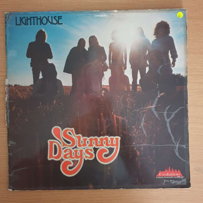 Lighthouse  Sunny Days   Vinyl LP Record  (VG-)