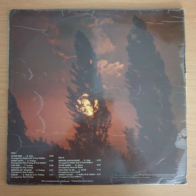 Lighthouse  Sunny Days   Vinyl LP Record  (VG-)