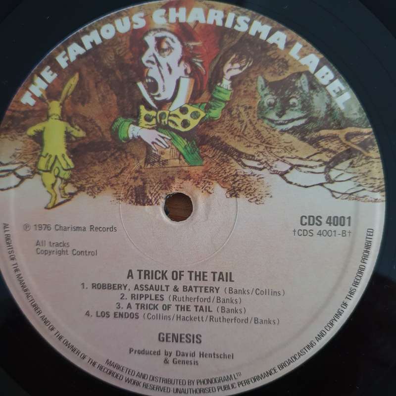 Genesis  A Trick Of The Tail (Holland) - Vinyl LP Record (VG+)