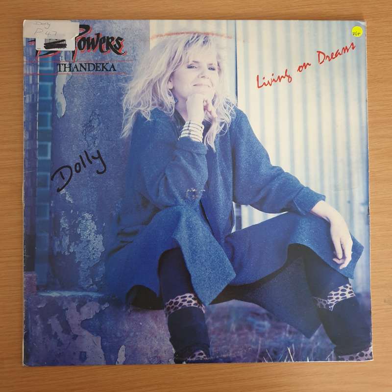 P.J. Powers  Thandeka - Living on Dreams - Vinyl LP Record  (VG+)