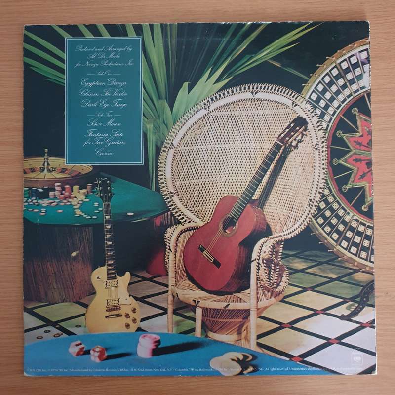 Al Di Meola  Casino - Vinyl LP Record  (VG+)