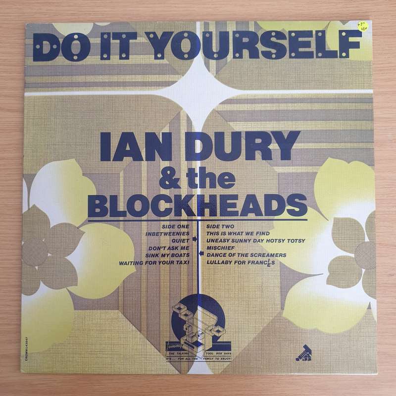 Ian Dury & The Blockheads  Do It Yourself with 7" included - Vinyl LP Record (VG+)