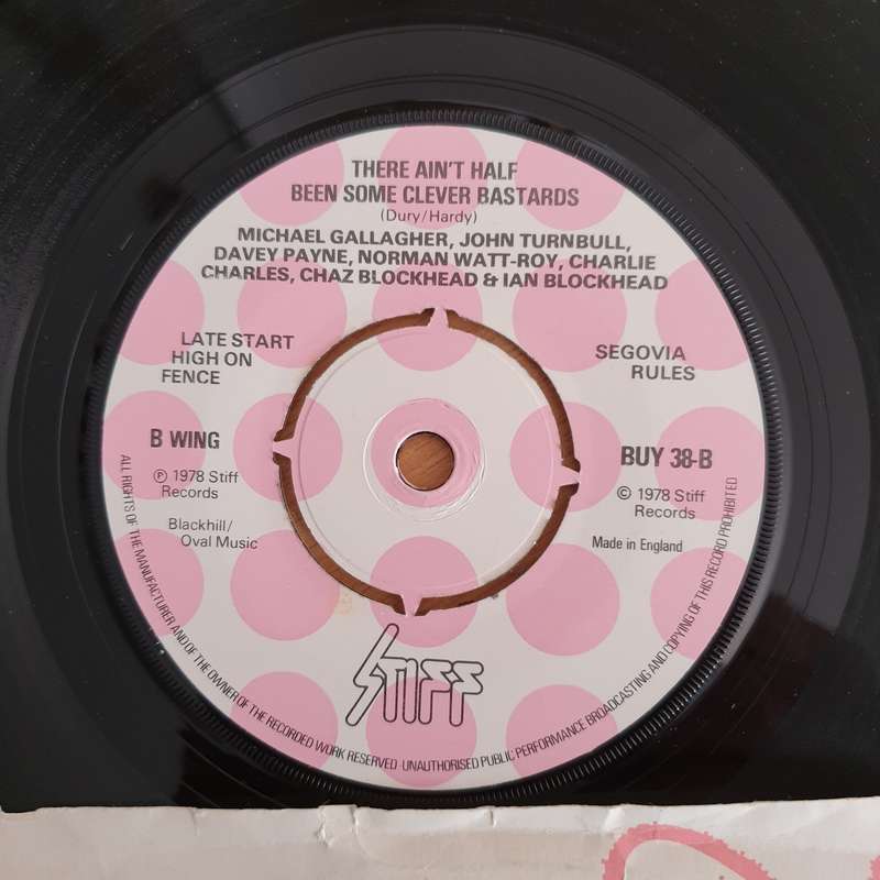 Ian Dury & The Blockheads  Do It Yourself with 7" included - Vinyl LP Record (VG+)