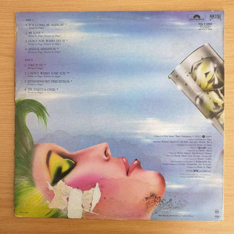 Lime   Sensual Sensation - Vinyl LP Record (VG+)
