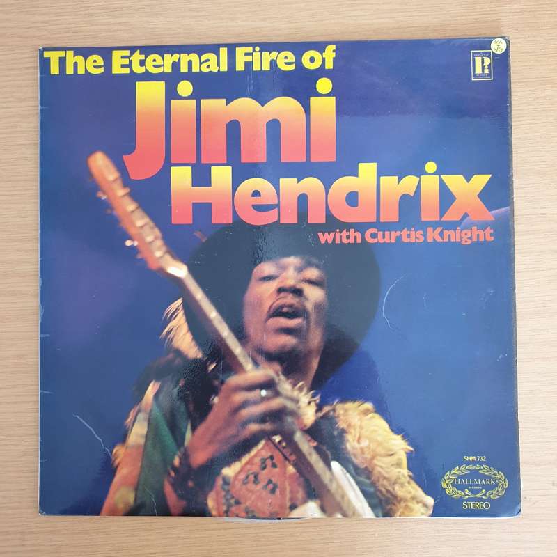 Jimi Hendrix With Curtis Knight  The Eternal Fire Of Jimi Hendrix - Vinyl LP Record (VG+)