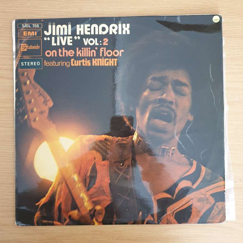 Jimi Hendrix Featuring Curtis Knight  "Live" Vol : 2 On The Killin' Floor - Vinyl LP Record (VG+)