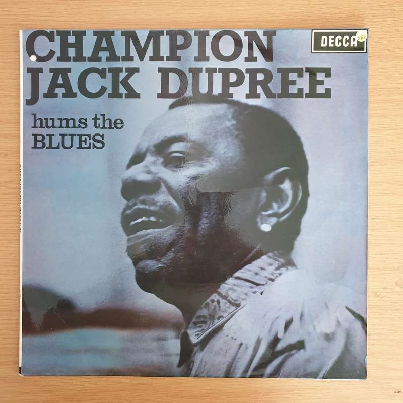 Champion Jack Dupree  Hums The Blues - Vinyl LP Record (VG+)