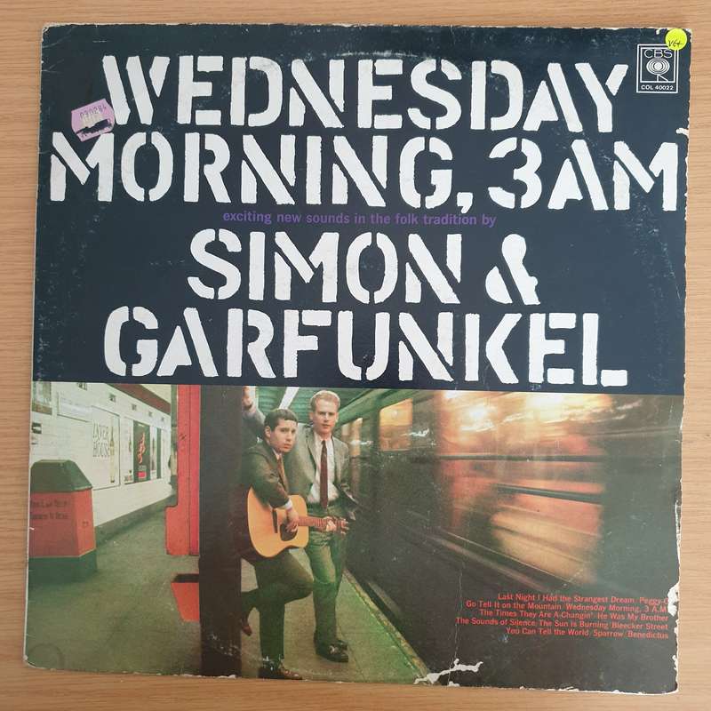 Simon & Garfunkel  Wednesday Morning, 3 A.M.  (Star) - Vinyl LP Record (VG+)
