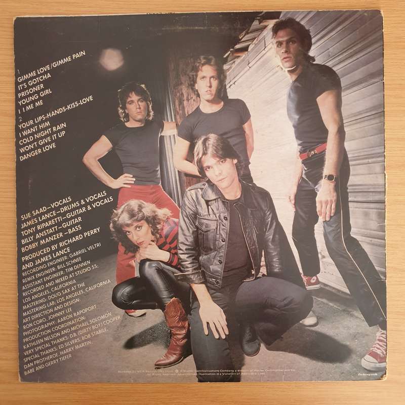 Sue Saad and the Next -   Sue Saad and the Next - Vinyl LP Record (VG+)