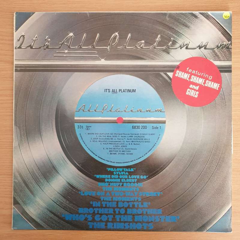 It's All Platinum - Various Artists - Vinyl LP Record (VG+)