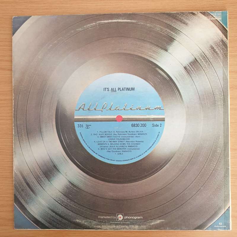 It's All Platinum - Various Artists - Vinyl LP Record (VG+)