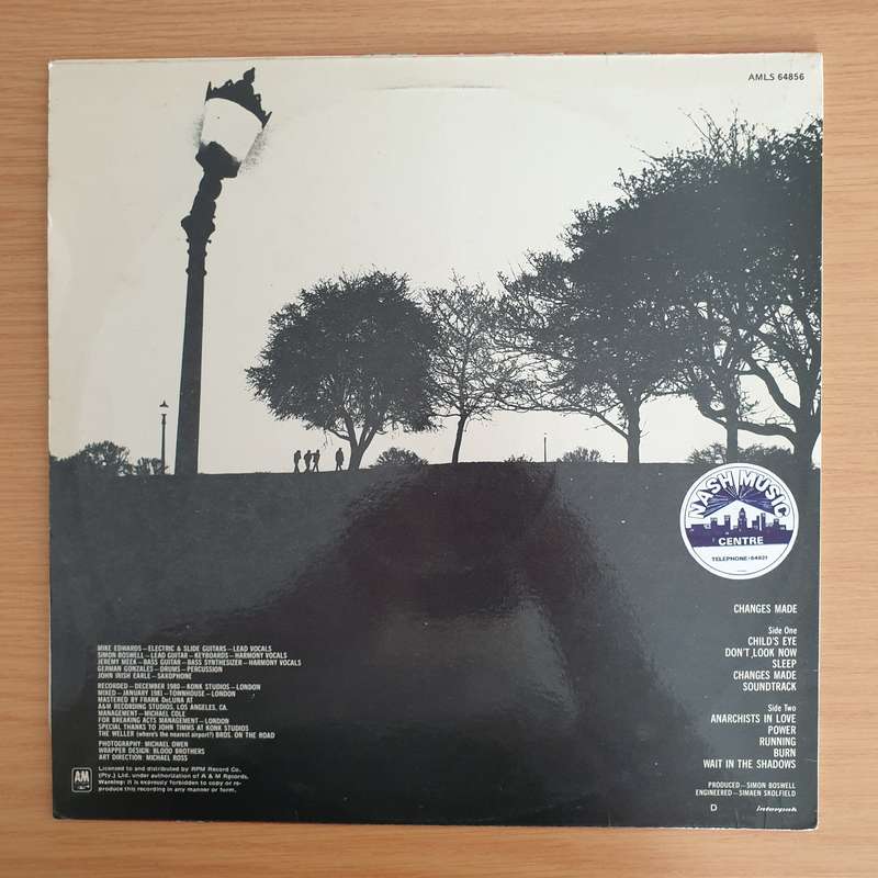 Live Wire - Changes Made - Vinyl LP Record (VG+)