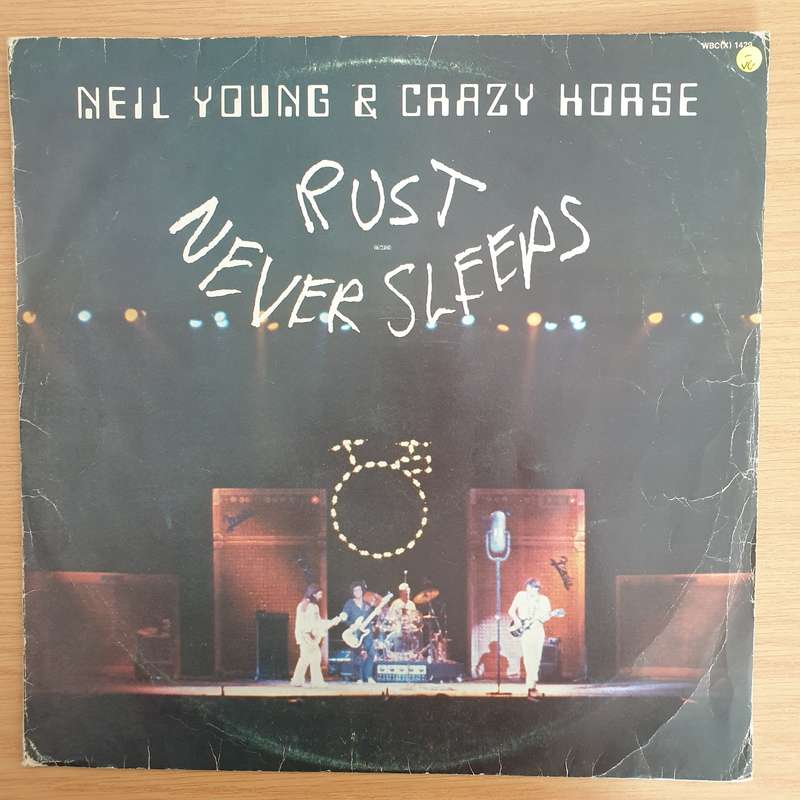 Neil Young & Crazy Horse  Rust Never Sleeps   Vinyl LP Record  (VG-)