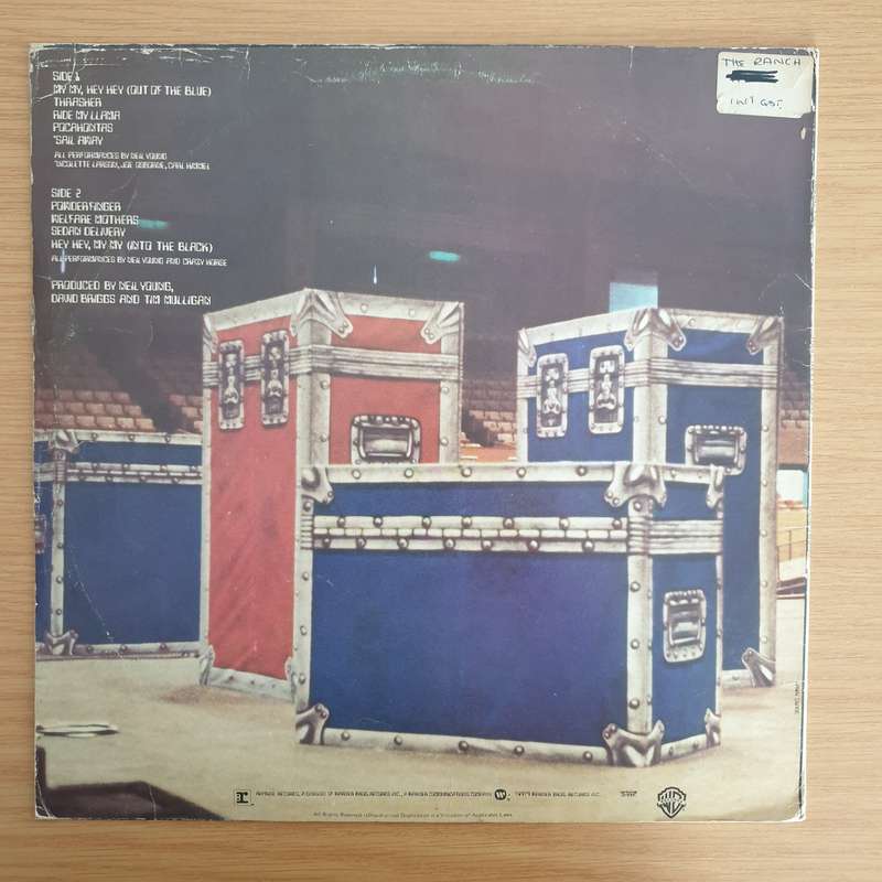 Neil Young & Crazy Horse  Rust Never Sleeps   Vinyl LP Record  (VG-)