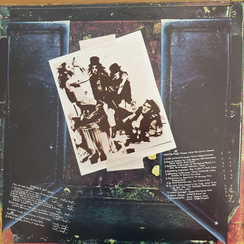 Alice Cooper  "Double Dynamite" 2 Originals Of Alice Cooper: School's Out / Killer - Double Vi...