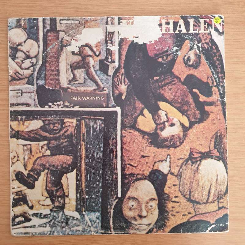 Van Halen  Fair Warning - Vinyl LP Record (VG)