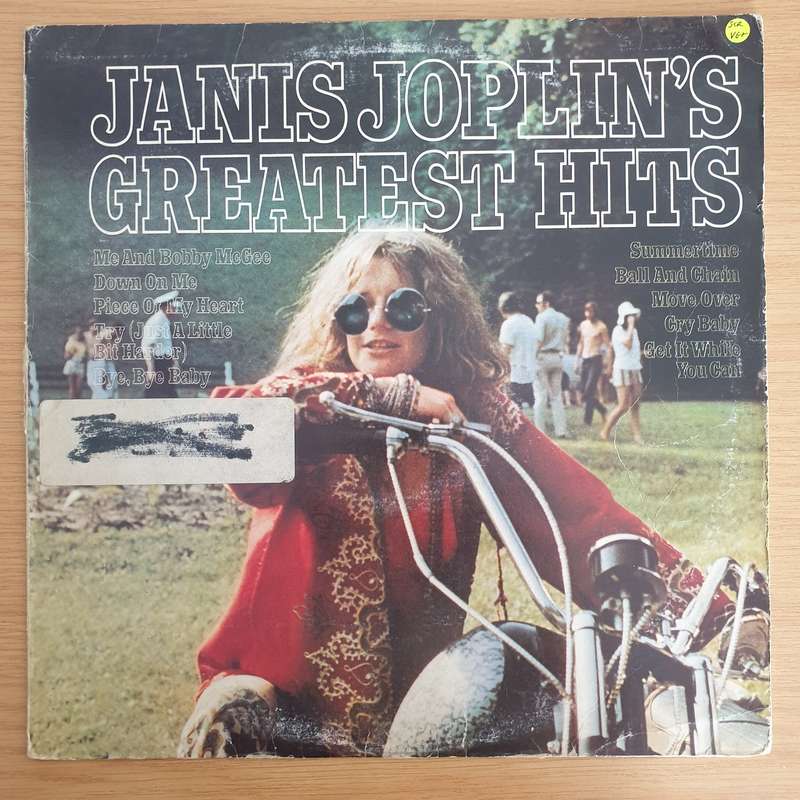 Janis Joplin  Janis Joplin's Greatest Hits - Double Vinyl LP Record (VG+)