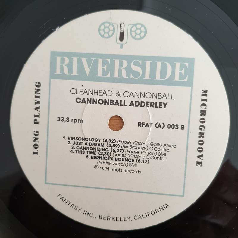 Eddie "Cleanhead" Vinson With The Cannonball Adderley Quintet  Cleanhead & Cannonball - Vinyl ...