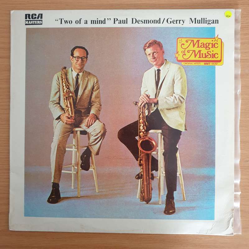 Paul Desmond & Gerry Mulligan  Two Of A Mind - Vinyl LP Record (VG+)