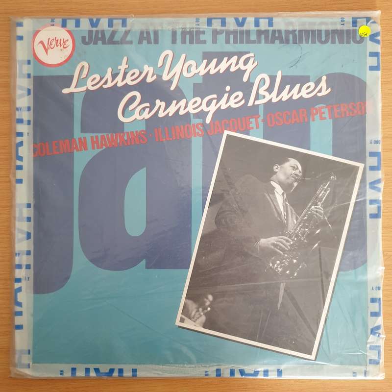 Lester Young  Carnegie Blues - Vinyl LP Record (VG+)