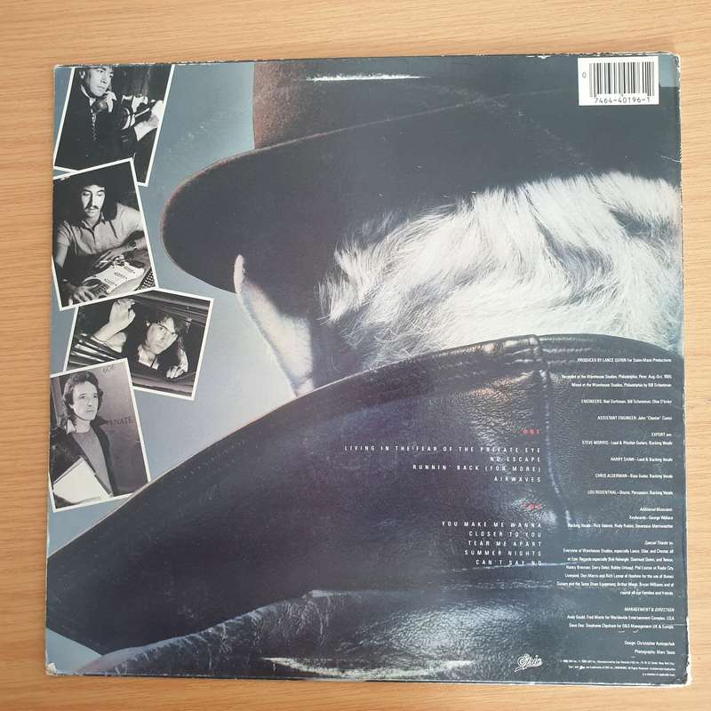 Export  Living In The Fear Of The Private Eye - Vinyl LP Record (VG+)