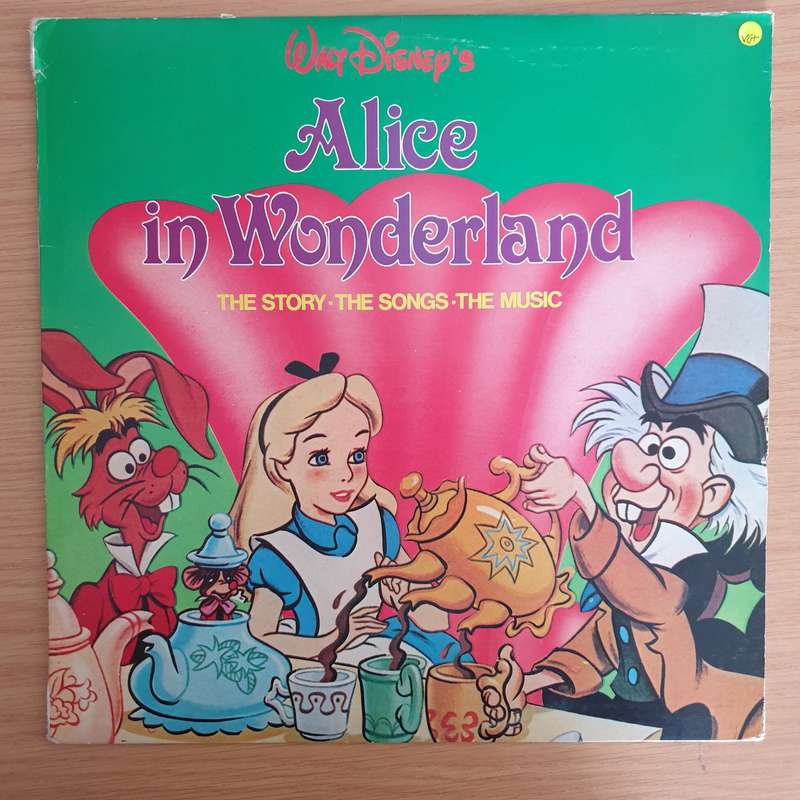 Walt Disney  Story And Songs And Music from Alice in Wonderland - Vinyl LP Record (VG+)