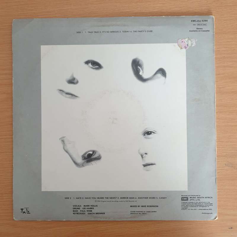 Talk Talk  The Party's Over - Vinyl LP Record (VG+)