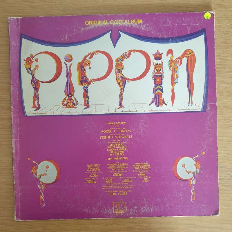 Pippin (Original Cast Recording)   Vinyl LP Record (VG)