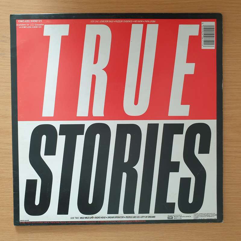 Talking Heads  True Stories - Vinyl LP Record - Very-Good+ Quality (VG+) (verygoodplus)