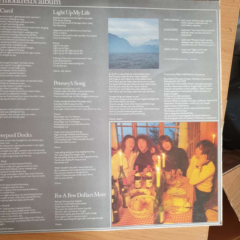 Smokie - The Montreux Album  Vinyl LP Record (VG)