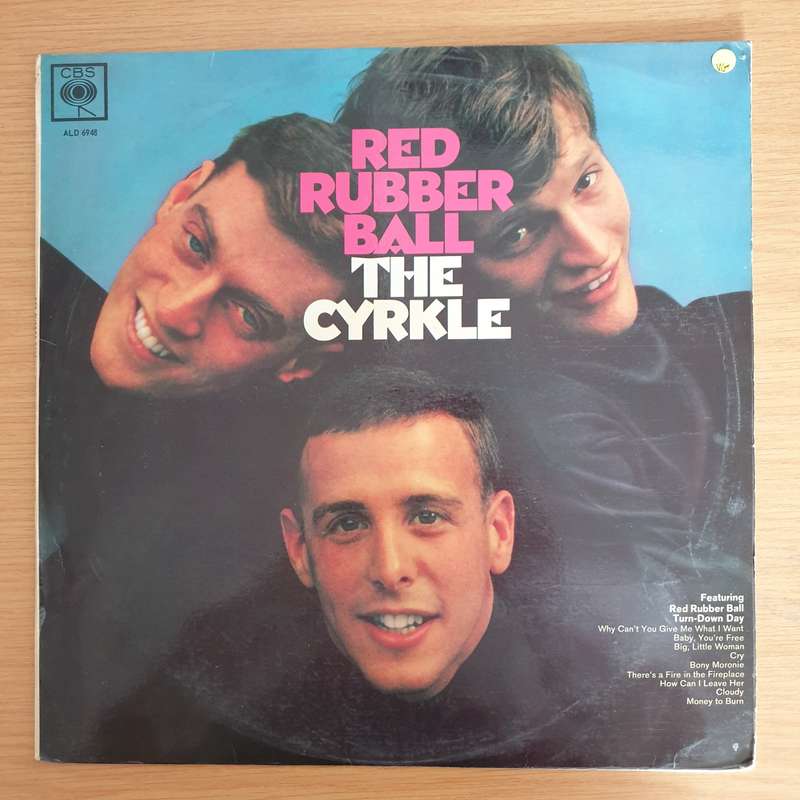 The Cyrkle  Red Rubber Ball  Vinyl LP Record (VG+)