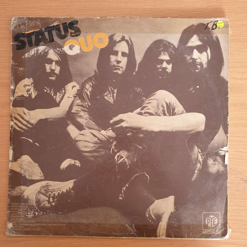 Status Quo  The Best Of Status Quo  Vinyl LP Record  (G+)