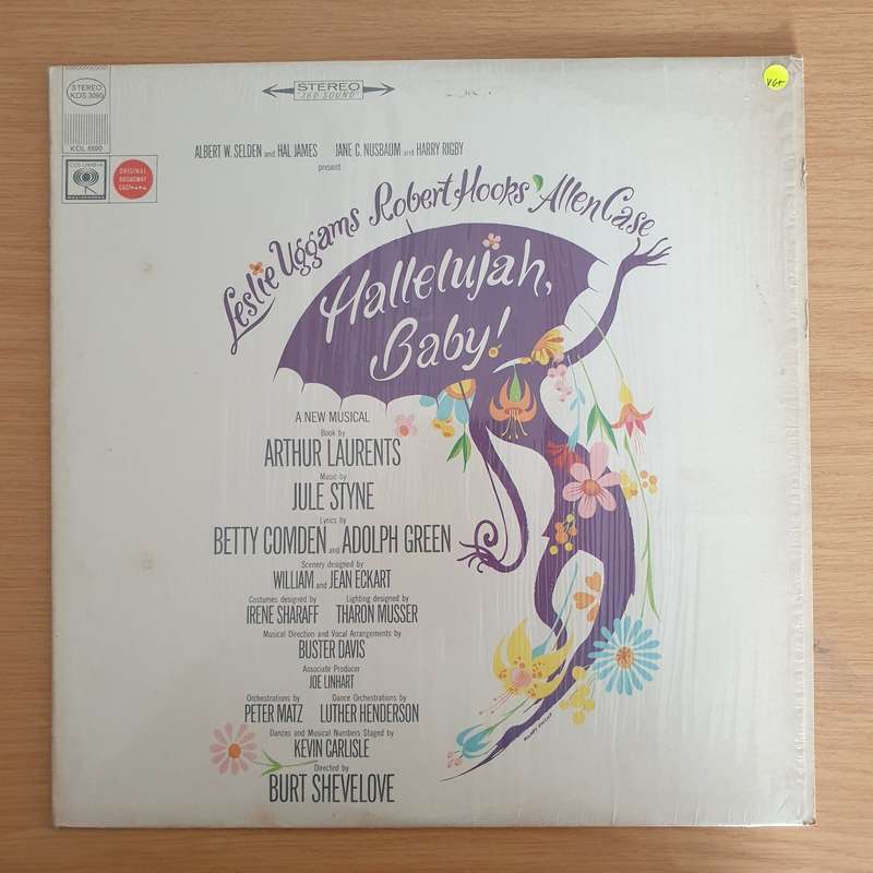 Hallelujah, Baby! - Original Broadway Cast - Leslie Uggams, Robert Hooks, Allen Case  Vinyl LP...