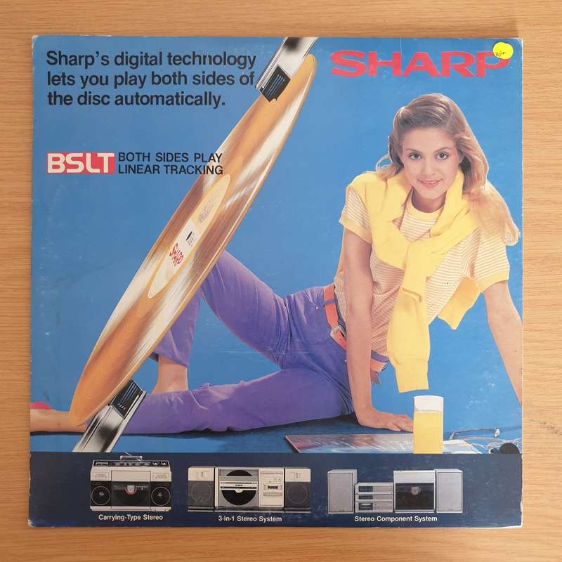Sharp - Linear Tracking Promo LP  Vinyl LP Record (VG+)