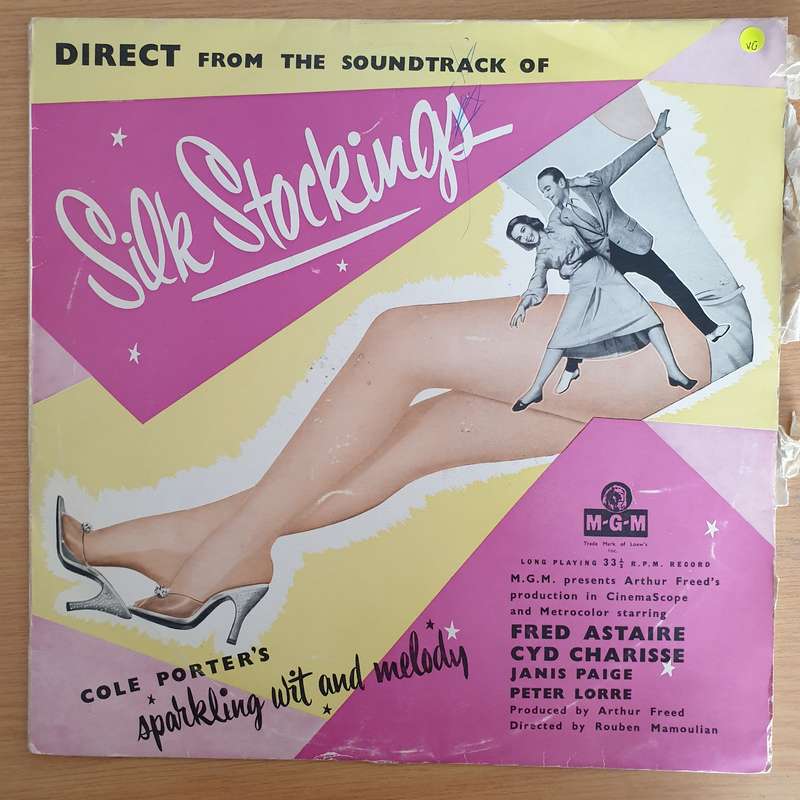 Silk Stockings  - Soundtrack Recording - Cole Porter  Vinyl LP Record (VG)
